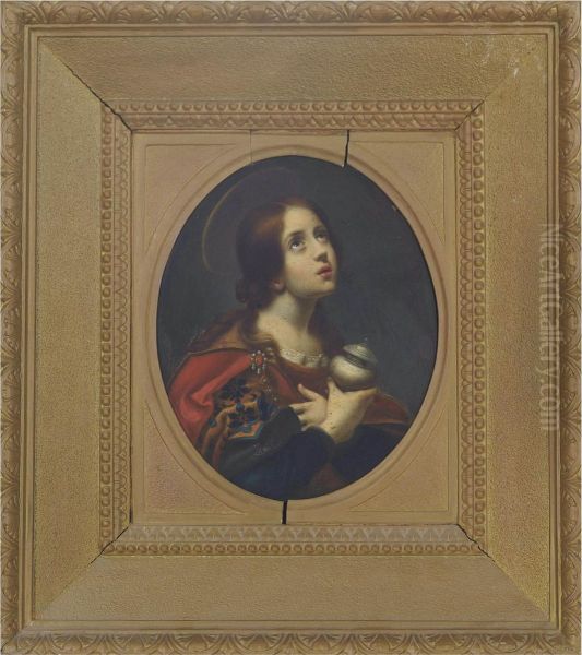 The Penitent Magdalen Oil Painting by Carlo Dolci