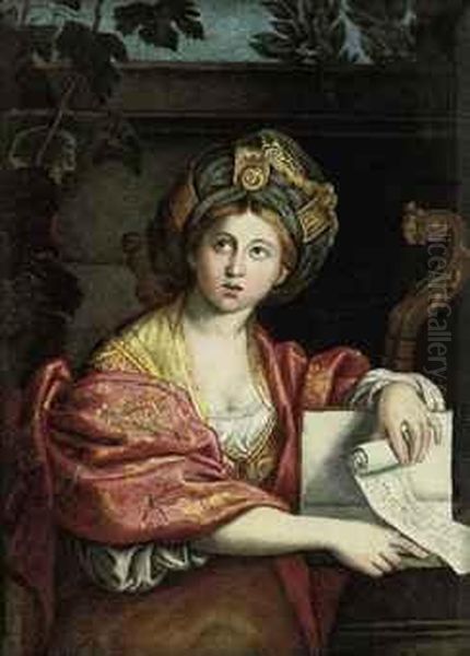 The Cumaean Sibyl Oil Painting by Domenichino