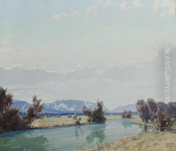 Im Loisachtal. Oil Painting by Ernst Dorn