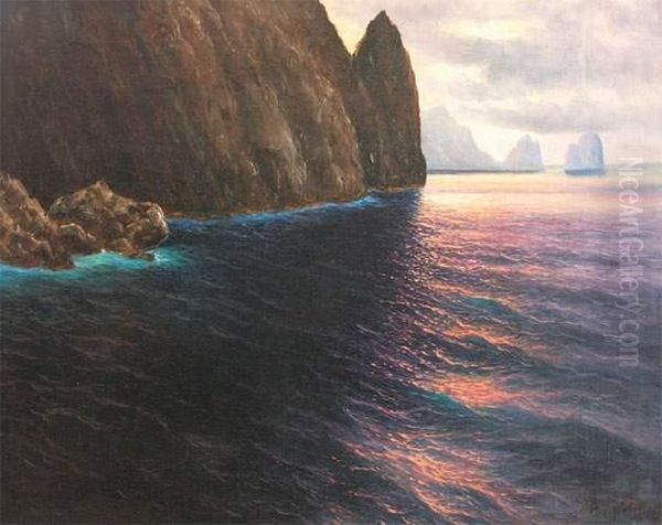 Marine Oil Painting by Nikolai Nikonorovitch Doubovskoi