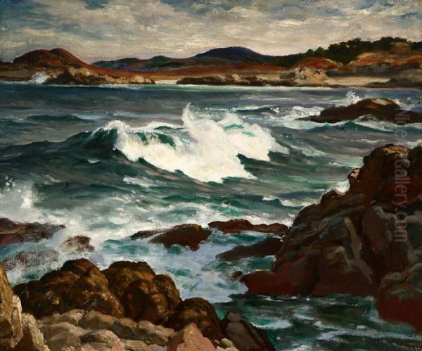 Threatening Skies, Carmel Oil Painting by Paul Dougherty