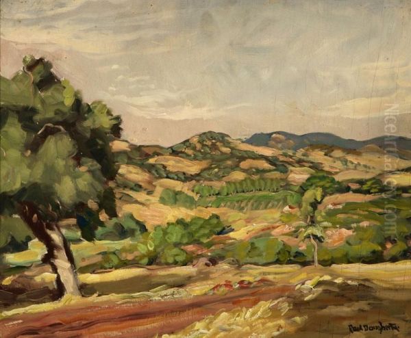 Carmel Valley Oil Painting by Paul Dougherty