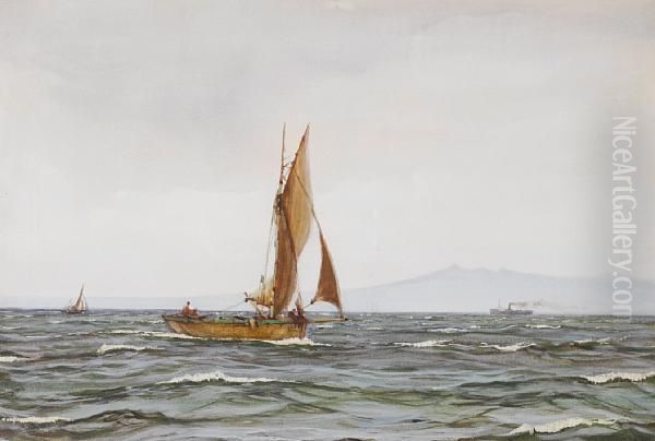 The Mouth Of The Clyde Oil Painting by Patrick Downie