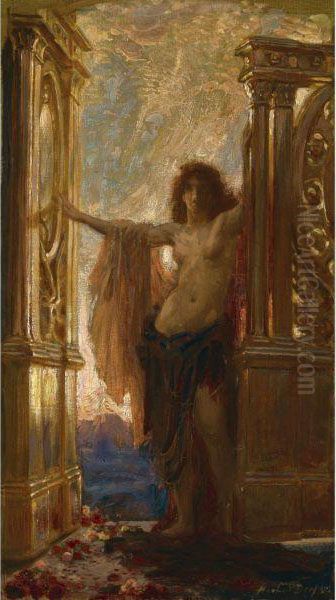 The Gates Of Dawn Oil Painting by Herbert James Draper