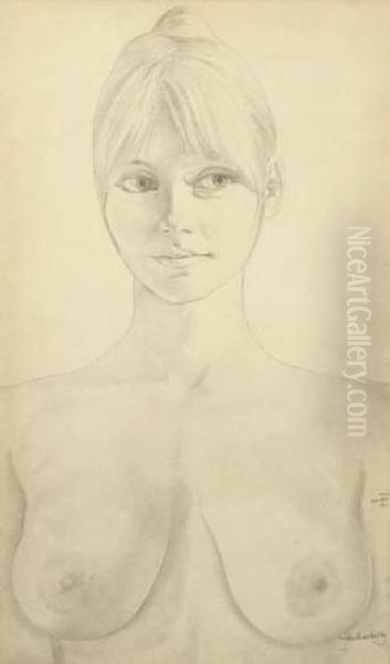 Female Nude Study; Together With 16 Other Nude Studies by John Marsden Dronsfield