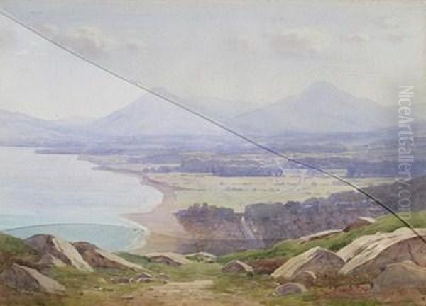 From Killiney Hill Oil Painting by George, Captain Drummond-Fish