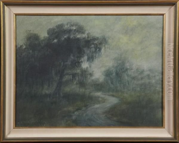 Louisiana Landscape Oil Painting by Alexander John Drysdale