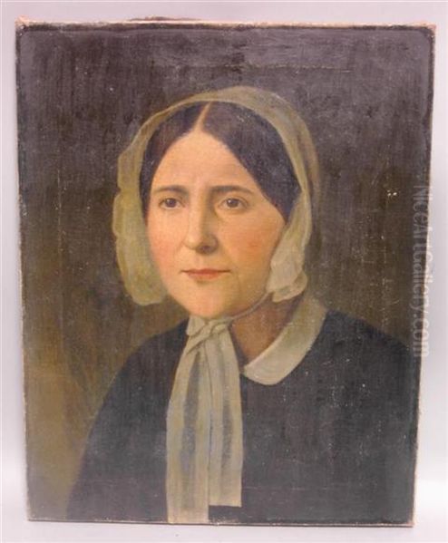 Mrs. William Weiss Oil Painting by Samuel F. Dubois