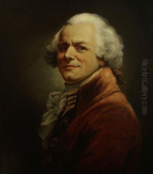 Autoportrait De L'artiste Oil Painting by Joseph Ducreux