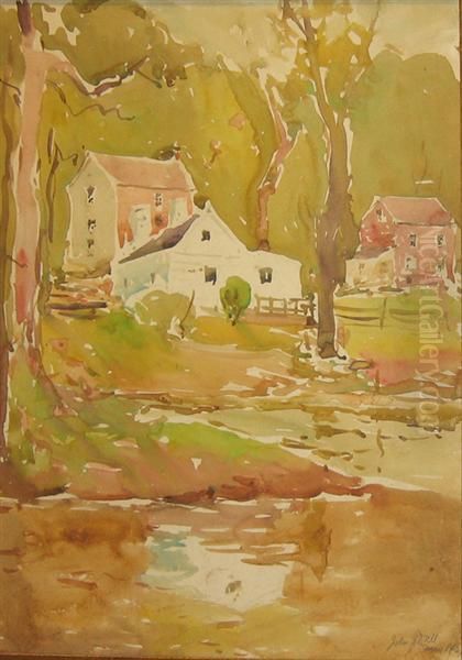 Addingham No. 3 Oil Painting by John J. Dull