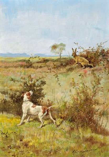 Uberraschende Begegnung Oil Painting by Charles Dumont