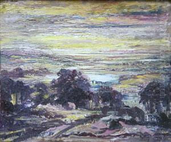 Landscape Oil Painting by Robert Dumont-Duparc