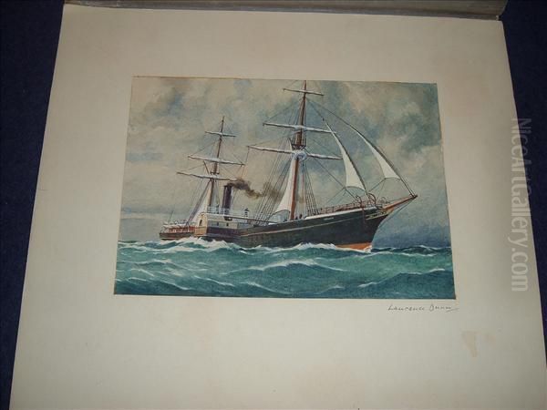 A Steamship Atsea by Lawrence Duncan