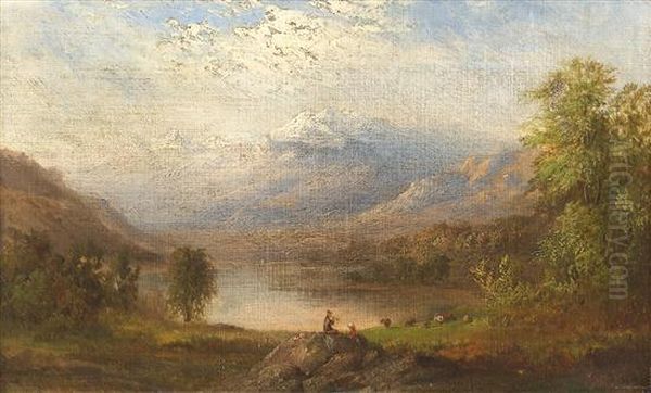 The Apennines, Italy Oil Painting by Robert Scott Duncanson