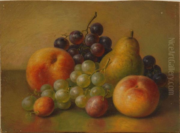 Still Life With Grapes Oil Painting by Robert Spear Dunning