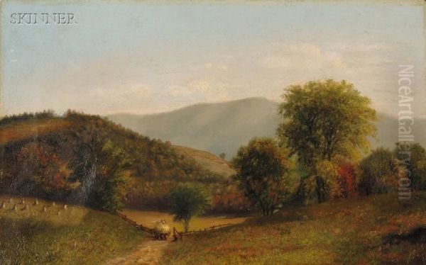 Landscape Scene Oil Painting by Robert Spear Dunning