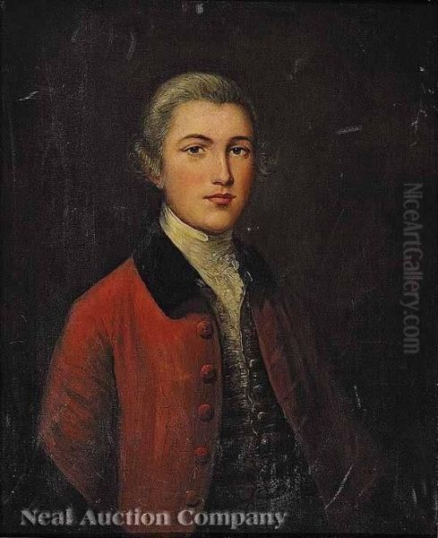 Portrait Of Colonel Hamilton Oil Painting by Dupont Gainsborough