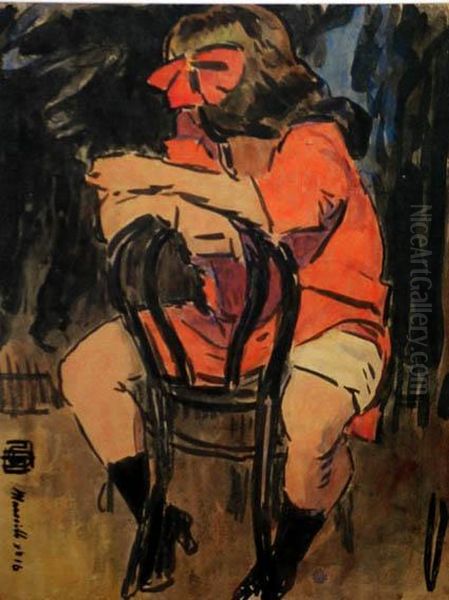 La Prostituee Marseillaise Oil Painting by Geo, Georges Dupuis