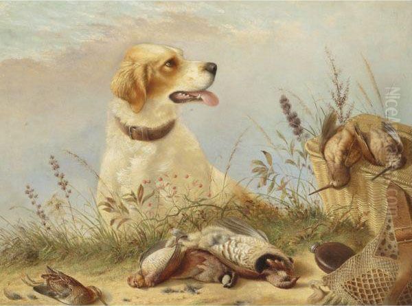 After The Hunt Oil Painting by Henry Dutton Morse