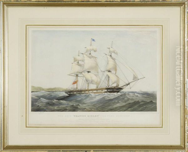 The Ship Oil Painting by Thomas Goldsworth Dutton