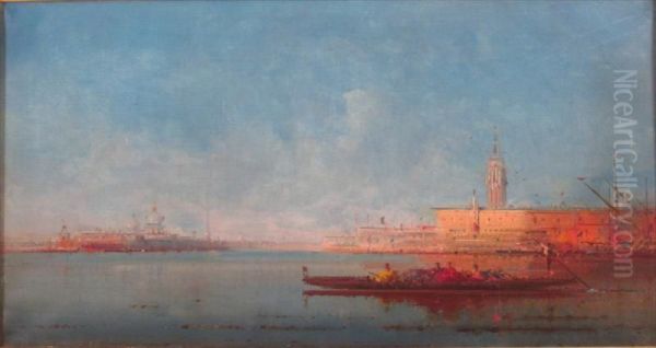 Venice Oil Painting by Henri Duvieux