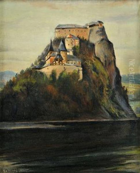 Oravsky Hrad by Bohuslav Dvorak