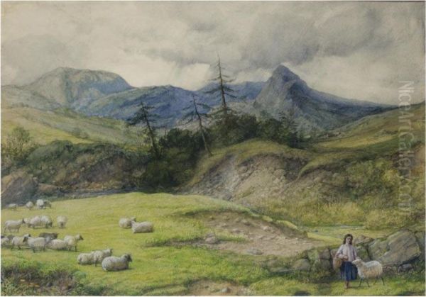 Glen Rosa, Isle Of Arran Oil Painting by William Dyce