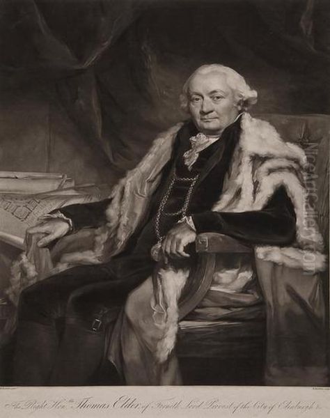 The Rt. 
Hon. 
Thomas Elder Oil Painting by Richard Earlom