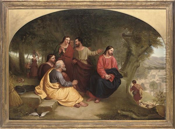 Christ Lamenting Over Jerusalem Oil Painting by Charles Lock Eastlake