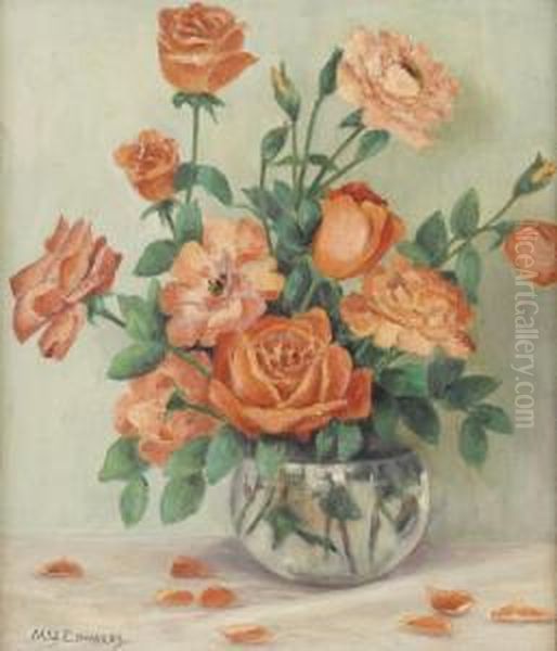 Untitled Roses by Mary Edwards