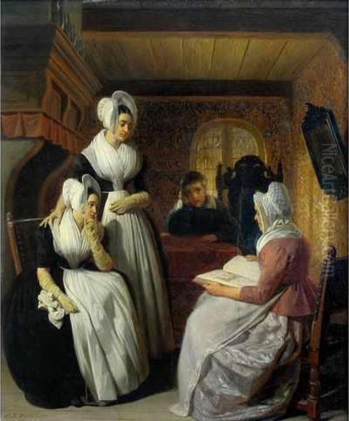 :la Lecture by Jacobus Josephus Eeckhout