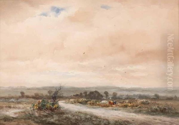 Grey Day Oil Painting by Wycliffe Egginton