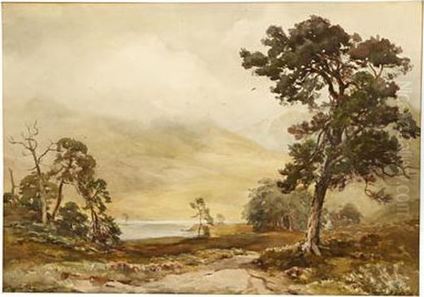 River Landscape by Wycliffe Egginton