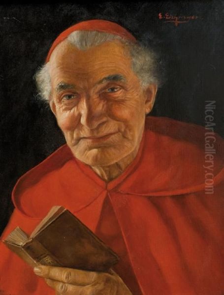 Cardenal Oil Painting by Erwin Eichinger