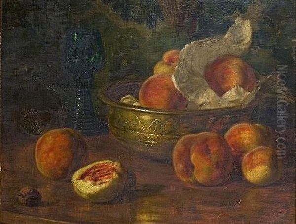 Fruchtestillleben Oil Painting by Wilhelm Eilers