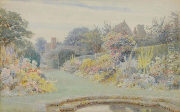 Penshurst, Sussex Oil Painting by George Samuel Elgood