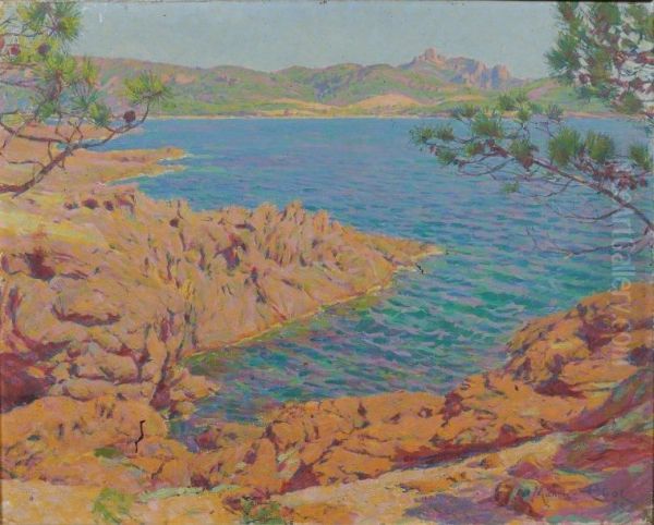 Les Roches Rouges Oil Painting by Maurice Eliot