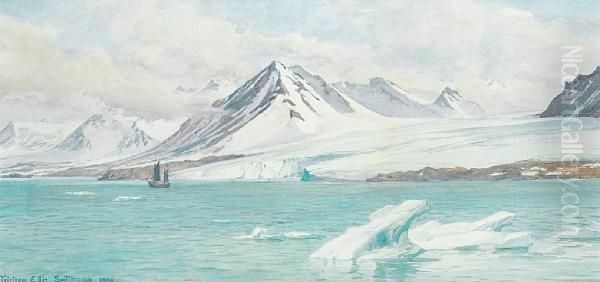 Spitzbergen Oil Painting by Tristram Ellis