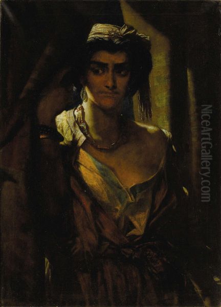 Judith At The Tent Of Holofernes Oil Painting by Alfred Elmore