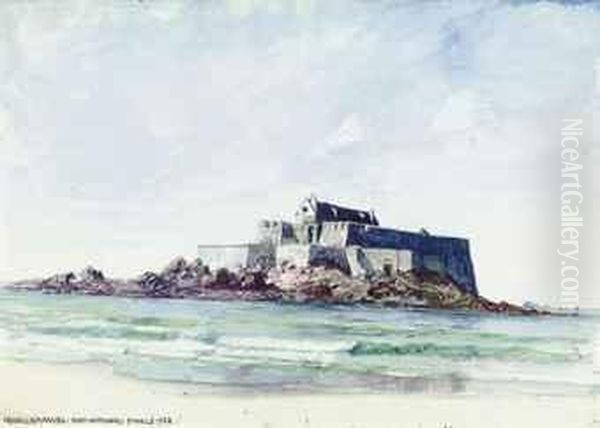 Views Of St. Malo by Frank Lewis Emanuel