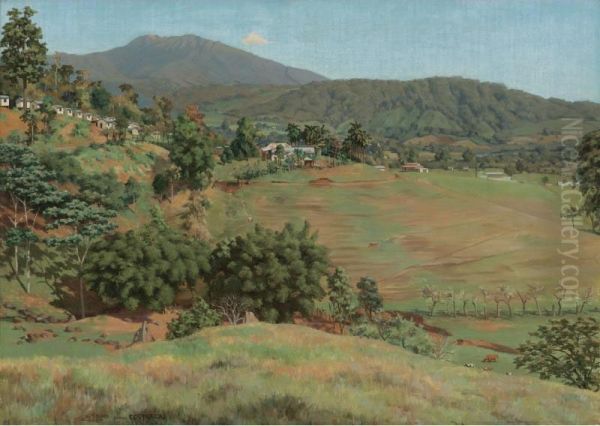 View Of Costa Rica Oil Painting by Emilio Span