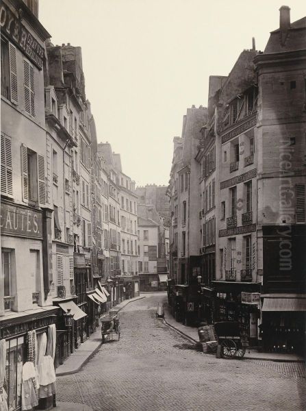 Paris, Rue De L'ecole De Medecine Oil Painting by Pierre Emonds