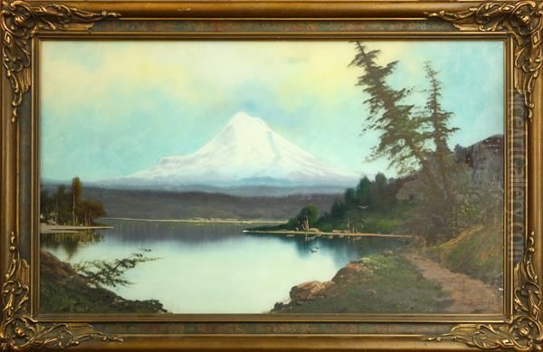 Mt Shasta Oil Painting by John Joseph Englehardt