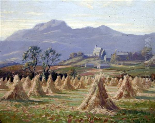 Moelwyn Mountains Near Barmouth, N.w by Augustus William Enness