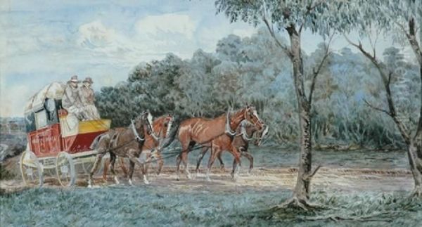 Cobb Royal Mail Oil Painting by Arthur Esam