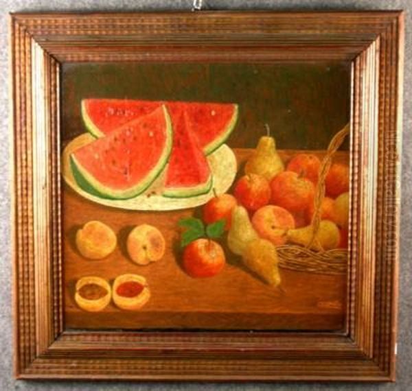 Frutta Oil Painting by Cesare Esposito