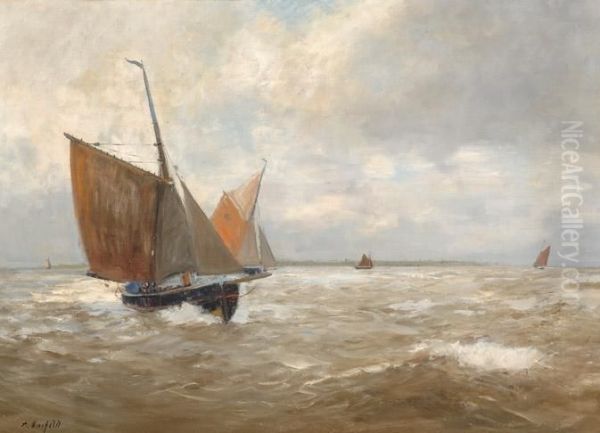 Seascape Oil Painting by Alexander Essfeld