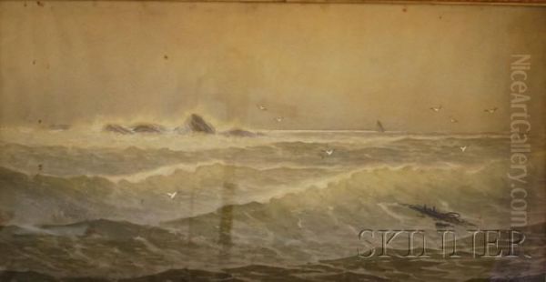 Seascape Oil Painting by George Emerick Essig