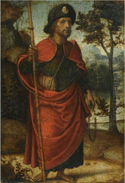 Saint James The Greater Oil Painting by Miguel Esteve