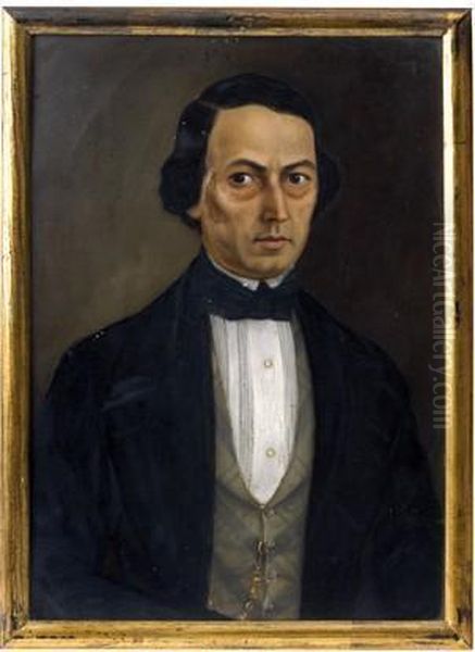 Origen Mexicano. Oil Painting by Jose Maria Estrada